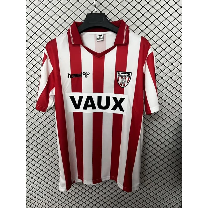 Camiseta Sunderland AFC 1991/1994 Home Retro Rojo/Blanco